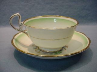 3 English Teacups & Saucers - Foley,  Royal Albert,  Victoria 3