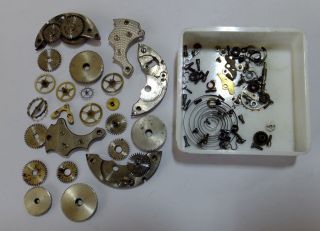 Rolex Vintage 30s To 50s Parts For Restoration From Retired Watch Maker.