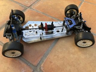 Vintage RC 1/8 Kyosho Landmax Roller w/ GS21 Motor 7