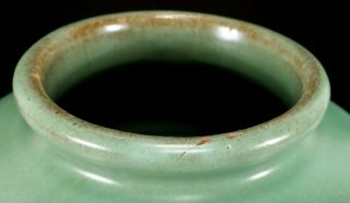 VINTAGE CATALINA ISLAND ART POTTERY OLLA VASE DECANSO GREEN EARLY CALIFORNIA 8
