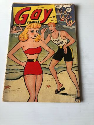 Vintage Gay Comics (timely) 24 1946