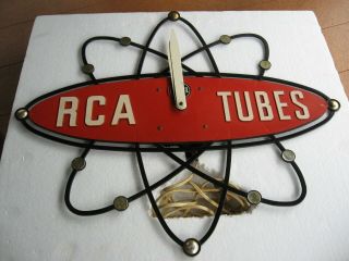 Vintage Rca Tubes Atomic Clock