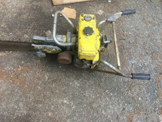 Mcculloch 549 two man chainsaw,  Collector Mcculloch 2 man vintage chainsaw 2