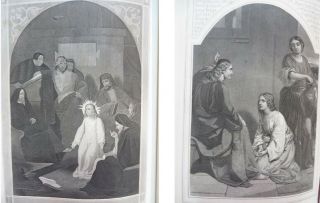 Antique Illustrated Life of the Blessed Virgin Mary,  1870 10