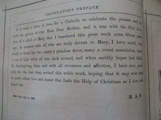 Antique Illustrated Life of the Blessed Virgin Mary,  1870 6