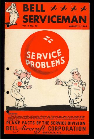 Bell Serviceman Vol.  2 15 Vintage Wwii Giveaway Comic Not In Guide 1944 Vg -