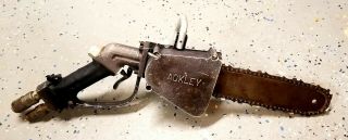 Vintage Rare Ackley Hydraulic Pistol Grip Chainsaw - Model 7h - 1733 - Stanley