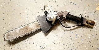 Vintage RARE Ackley Hydraulic Pistol Grip Chainsaw - Model 7H - 1733 - Stanley 2