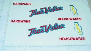 Tonka True Value Hardware Box Van Sticker Set Tk - 084