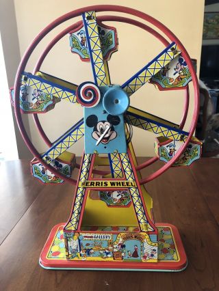 Vintage Disneyland Ferris Wheel J Chein