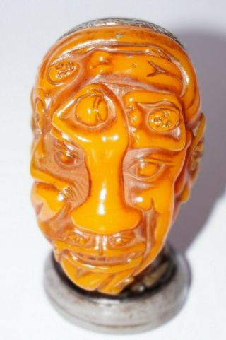 VINTAGE CHINESE EROTIC WAX SEAL STAMP 5