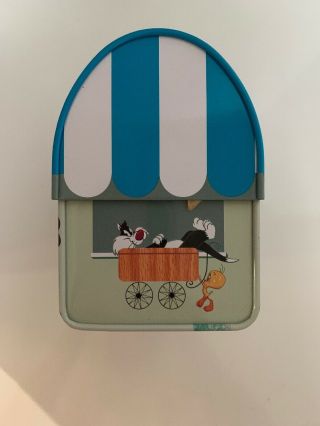 Vintage 1999 Porky ' s Lunch Wagon Lunch Box Warner Bros Loony Tunes 4