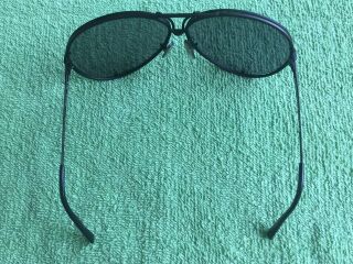 VINTAGE PORSCHE CARRERA SUNGLASSES MODEL 5621 BLACK WITH CASE 8