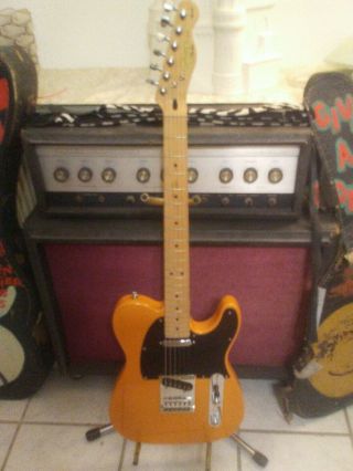 Vintage Style Fender Telecastor Guitar Squire Tele Butterscotch Condotion