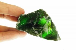 Monatomic Green Andara Crystal Ancient Stone 170 Grams Indonesia (21333)