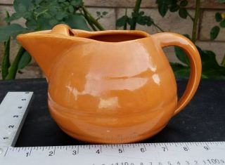 Vintage Bauer Pottery Pitcher Jug With Handle