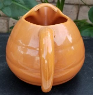 Vintage Bauer Pottery Pitcher Jug with Handle 4