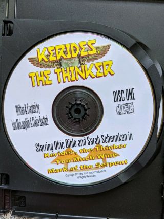 Imagination Theaters Kerides,  The Thinker set 1 ancient Egyptian audio drama 2cd 3