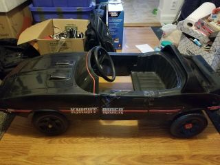 Knight Rider KITT 1982 Coleco Electronic Sounds And Lights Pedal Car Vintage 11