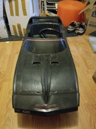 Knight Rider KITT 1982 Coleco Electronic Sounds And Lights Pedal Car Vintage 3
