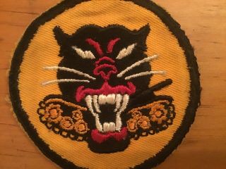 Ww2 Us Army Tanker Destroyer (theatre Made) Patch