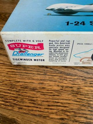 Vintage K&B Aurora Chaparral Slot Car Kit.  Never Opened 9