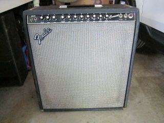 1982 Vintage Fender Concert Rivera Era Usa Powers Up No Sound.