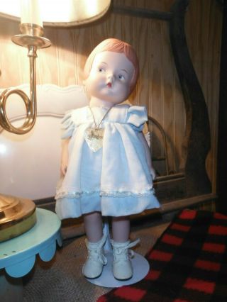 Rare Effanbee Porcelain Patsy Doll Le Circa 1996 1144 Of 7500 Rare