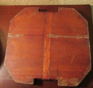 Vintage Chinese Hand Carved Wood Picnic/Tea Box 5