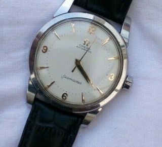 Vintage Omega Seamaster Stainless Steel Men 