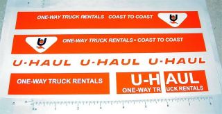 Nylint U - Haul Cube Van Replacement Stickers Ny - 077