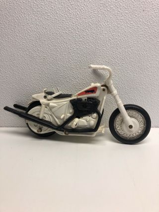 Ideal 1972 Toy Motorcycle Stunt Bike Friction Wind Up Action 2
