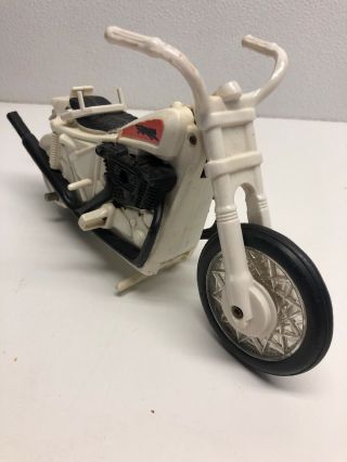 Ideal 1972 Toy Motorcycle Stunt Bike Friction Wind Up Action 6