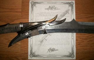 2005 Kit Rae Swords Of The Ancients: Mithrodin Sword - Full Size Fantasy Sword