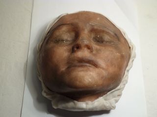 Antique Collectable Death Mask.  Extremely Rare Item 12