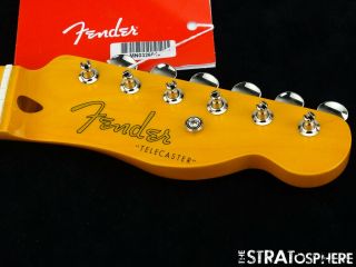 Fender Vintage 50s Ri Lacquer Telecaster Tele Neck,  Tuners Maple Nitro