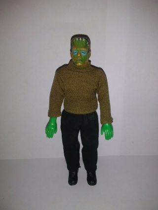 Vintage Azrak Ahi Hamway Frankenstein Monster 8 " Action Figure 1970 