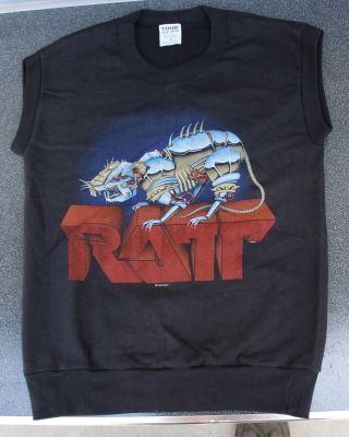 1983 - 84 Vintage Ratt Out Of The Cellar Tour Tank Top Shirt Sweatshirt S
