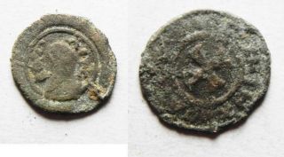 Zurqieh - As11672 - Axumite Kingdom.  Anonymous Issue (c.  Ad 370).  Ae 11 Ancient Co