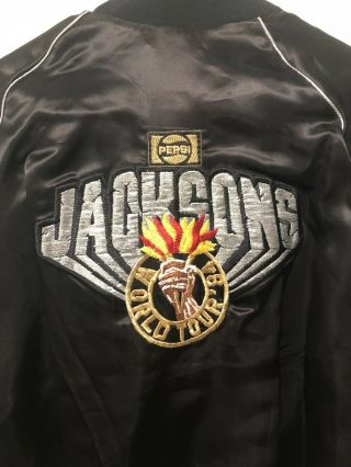 Real Vintage Michael Jackson 1984 Jacksons Victory Tour Satin Pepsi Jacket Small