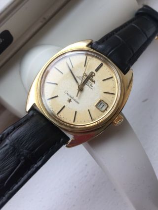 Vintage Omega Constellation Automatic Gold Watch