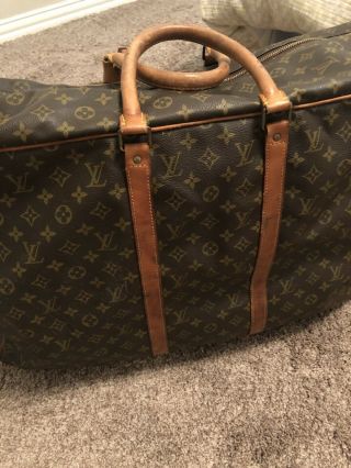 Authentic Louis Vuitton Luggage Travel Bag; Vintage