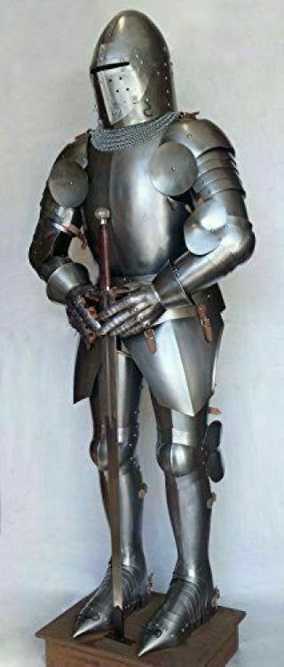 Medieval Knights Antique Collectibles Armour Suit Of Armor Wearable Full Body