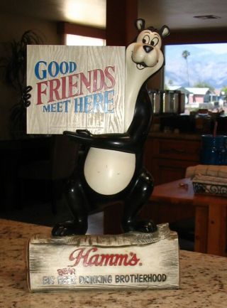 Vintage Hamm ' s Beer Display/ Sign 