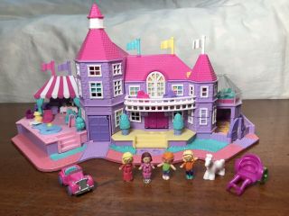 1994 Bluebird Polly Pocket Magical Mansion Complete Play Set Vintage