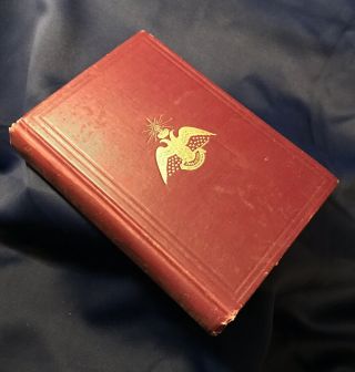 1927 Morals And Dogma Ancient Accepted Rite Freemasonry Book Albert Pike Masonic