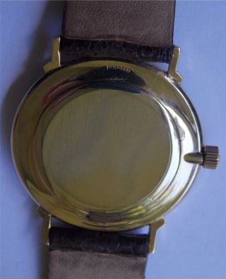 Vintage Girard Perregaux Watch - 14K Solid Gold Case - Diamond Dial 3