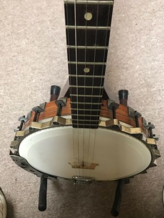Vintage Framus Open Back 5 - string Banjo,  Rare Find 11