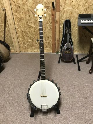 Vintage Framus Open Back 5 - String Banjo,  Rare Find