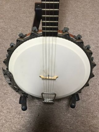 Vintage Framus Open Back 5 - string Banjo,  Rare Find 6